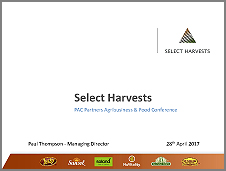 SHV PAC Partners Conference April17 ASX
